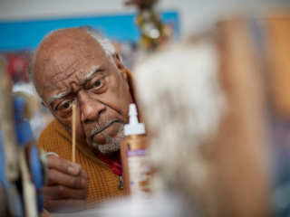 Philadelphia Artist Leroy Johnson