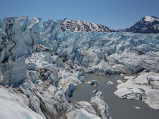 Matanuska Glacier on May 28th, 2022.